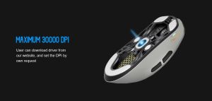 Lamzu MAYA X 8K - Wireless Gaming Mouse - Black