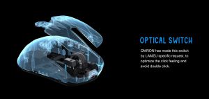 Lamzu MAYA X 8K - Wireless Gaming Mouse - Black