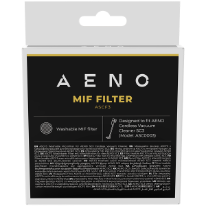 AENO Washable MIF filter for stick vacuum cleaner SC3