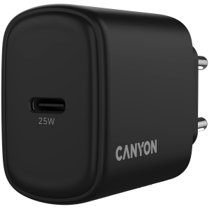 CANYON charger OnCharge 250 25W 1xPD EU Black