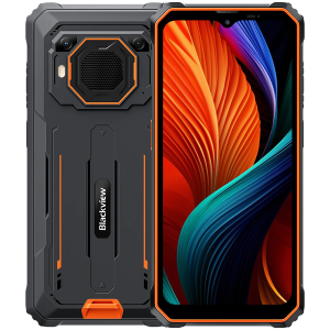 Blackview BV6200 Plus LTE 6.56" HD+IPS 720x1612 90Hz  8+256GB Unisoc T606 Octa-core 1.6GHz CAM Front 13MP Rear 16+2MP IP68/IP69K/MIL-STD-810H NFC Fingerprint 11000mAh NO Charger Android 14 Orange