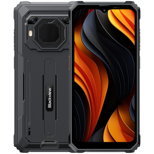 Blackview BV6200 Plus LTE 6.56" HD+IPS 720x1612 90Hz  8+256GB Unisoc T606 Octa-core 1.6GHz CAM Front 13MP Rear 16+2MP IP68/IP69K/MIL-STD-810H NFC Fingerprint 11000mAh NO Charger Android 14 Black