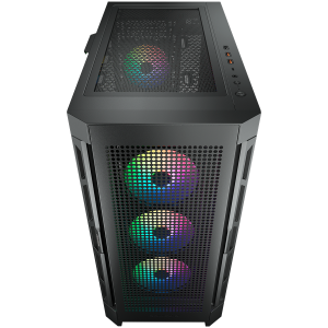 COUGAR DUOFACE PRO RGB PC Case, Mid Tower, Black