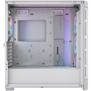 COUGAR DUOFACE PRO RGB PC Case, Mid Tower, White