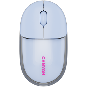 CANYON mouse OnClick 24 BT/ Wireless Transparent/Blue