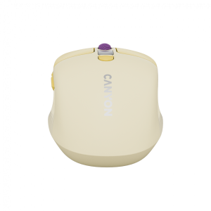 CANYON mouse MW-26 LCD Silent Dual Mode Wireless Yellow