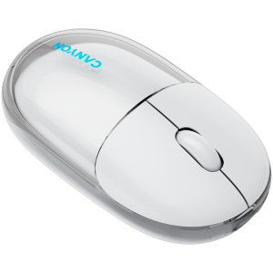 CANYON mouse OnClick 24 BT/ Wireless Transparent/White