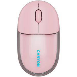 CANYON mouse OnClick 24 BT/ Wireless Transparent/Pink