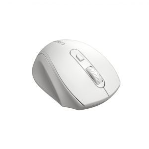 Canyon 6 buttons wireless 2.4Ghz mouse, MX8650A Sensor, DPI up to 1600, Injection case, 3 M life times left and right switches, 2xAAA battery, ABS material, Size: 105x71x40mm, Weight: 59g, white