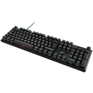 CORSAIR K70 CORE RGB Mechanical Black, Backlit RGB LED, MLX Red linear switches