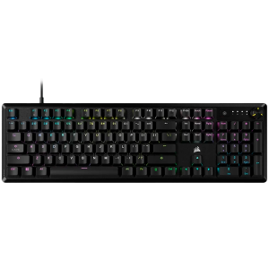 CORSAIR K70 CORE RGB Mechanical Black, Backlit RGB LED, MLX Red linear switches
