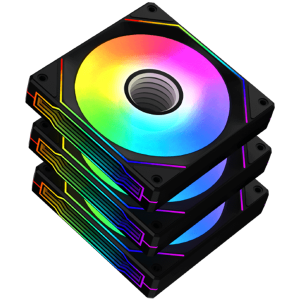 Infinity G20A (3PCS G20A Fans, ARGB MB SYBC Control Box & Remote Controller, Color Box)