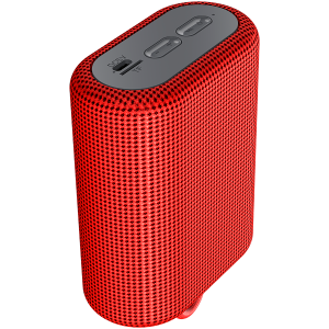 CANYON BSP-4, Bluetooth Speaker, BT V5.0, BLUETRUM AB5365A, TF card support, Type-C USB port, 1200mAh polymer battery, Red, cable length 0.42m, 114*93*51mm, 0.29kg