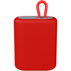 CANYON BSP-4, Bluetooth Speaker, BT V5.0, BLUETRUM AB5365A, TF card support, Type-C USB port, 1200mAh polymer battery, Red, cable length 0.42m, 114*93*51mm, 0.29kg