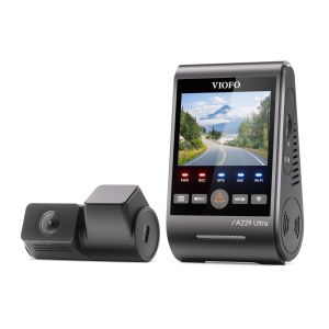 VIOFO Видеорегистратор Dash Cam A229 Ultra 2 Channel - 4K, HDR, Dual Sony STARVIS 2 8MP, GPS, Bluetooth