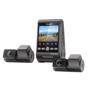VIOFO Видеорегистратор Dash Cam A229 Ultra 3 Channel - 4K, HDR, Dual Sony STARVIS 2 8MP, GPS, Bluetooth