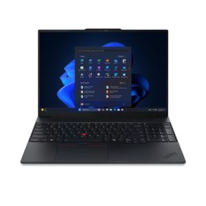 Лаптоп Lenovo ThinkPad E16 G3 Intel Core Ultra 5 225U, 12C (up to 4.8GHz, 12MB), 32GB (16+16) DDR5-5600, 1TB SSD, 16" WUXGA (1920x1200) IPS AG, Intel Graphics, FHD&IR Cam, Backlit KB, WLAN, BT, FPR, 4 cell, DOS, 3Y Onsite