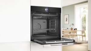 Фурна Bosch HSG7361B1 SER8 Combi-steam oven, 4D HotAir, fullSteam, EcoClean back, 21 HM, Assist, PerfectBake, PerfectRoast, LED light, TFT-touchdisplay Plus 7cm, HC