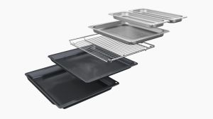 Фурна Bosch HSG7361B1 SER8 Combi-steam oven, 4D HotAir, fullSteam, EcoClean back, 21 HM, Assist, PerfectBake, PerfectRoast, LED light, TFT-touchdisplay Plus 7cm, HC