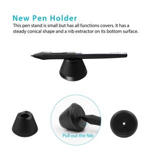 Графичен таблет HUION Inspiroy H640P, USB, Черен