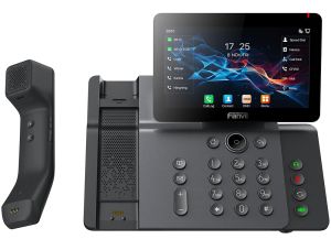 Fanvil телефон IP Phone - V66 Pro Black, VoIP Prime Business Phone