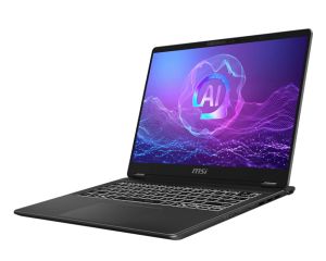 Лаптоп MSI Prestige 14 AI+ Evo C2VMG, Intel Core Ultra 9 288V (8C/8T, Up to 5.1 GHz 12MB), 14" 16:10 2.8K (2880x1800) OLED, 120Hz, Intel Arc Graphics 140V 2.05 GHz, 120 TOPS, 32GB LPDDR5x-8533, 1TB PCIe Gen4x4 SSD, Intel Killer Wi-Fi 7, BT v5.4, Windows 1