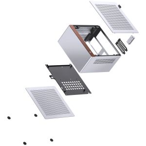 Кутия Jonsbo NV10 Mini ITX - Silver