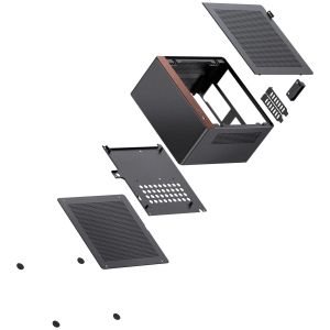 Кутия Jonsbo NV10 Mini ITX - Black