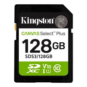 128G SD KINGST CANVAS SEL+ G3