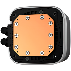 DeepCool LP240, 240mm CPU Liquid Cooler, 2x120mm ARGB PWM Fans, Dot-matrix Screen, Anti-Leak Technology, Black, LGA1851/1700/1200/1151/1150/1155, AMD AM5/AM4, 5Y, R-LP240-BKMSNC-G-1