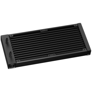 DeepCool MYSTIQUE 240 ARGB, 240mm CPU Liquid Cooler, 2.8" LCD screen, 2x120mm PWM ARGB Fans, Fluid Dynamic Bearing, Black, Intel LGA1851/1700/1200/1151/1150/1155, AMD AM5/AM4, R-LX550-BKADSNC-G-1, 5Y