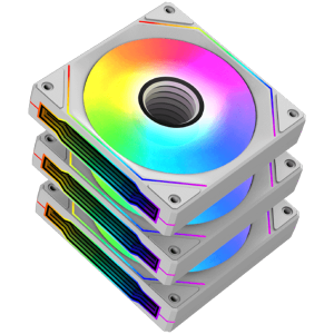Infinity G20A Arctic (3PCS G20A Fans, ARGB MB SYBC Control Box & Remote Controller, Color Box)