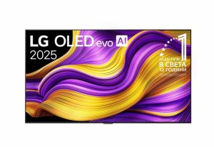 Телевизор LG OLED65G51LW, 65" UHD OLED evo, 4K (3840 x 2160), DVB-C/T2/S2, Full Cinema Screnn, Alpha 11 AI 4K, 120Hz Native (VRR 144Hz), ThinQ AI, HDR10, VRR, NVIDIA G-SYNC, AMD FreeSync, Dolby Vision, Dolby Atmos, Wi-Fi 6, Bluetooth, HDMI, USB, Airplay 2