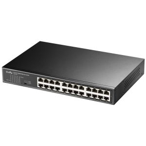 Switch Cudy GS1024, 24 ports, 10/100/1000, Auto-MDI/MDIX for 19" rack
