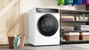 Пералня Bosch WGB24410BY, SER8, Washing machine 9kg,  A-20%,  1400 rpm,  49/70dB(A), 4D Wash, AquaSecure, HC, Iron Assist, AntiStain Plus, black-chrome-blackgrey door