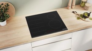 Готварски плот Bosch PIX631HC1E, SER6, Induction hob, 60 cm, 4 zones, Ring Zone, Flex induction, DirectSelect, Easy Flex Zones, PerfectFry Plus, HC, Black