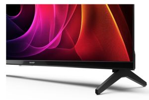 Телевизор Sharp 32HA1205E, 32" LED HD 1366x768 HD Frameless, 100 000:1, DVB-T/T2/C/S/S2, Active Motion 100, Speaker 2x8W, Dolby Digital, CI+, 3xHDMI (ARC/CEC), 2xUSB, LAN, Video/Audio input (3 x RCA), Hotel Mode, E, 2 pole Stand