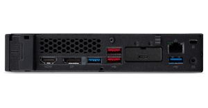 Настолен компютър Acer Veriton VN6720GT, Intel Core i5-13500T (up to 4.60GHz, 24MB), 16GB DDR5, 512GB SSD M.2, Intel UHD Graphics, GLAN&TPM, HDMI, KBD & Mouse, 65W AC adapter,1L form factor,Win 11 Pro, 3Y Warranty+Acer Vero V247YEbiv, 23.8"