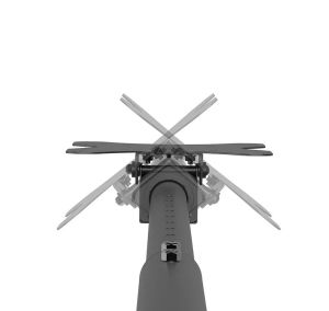 Стойка Neomounts Flat Screen Ceiling Mount (Height: 106-156 cm)