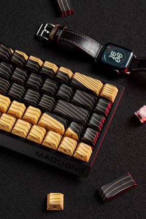 Madlions Professional Gaming Mechanical Keyboard MAD 60 HE Contour Flagship - 8K, Gateron Jade Pro [Linear]