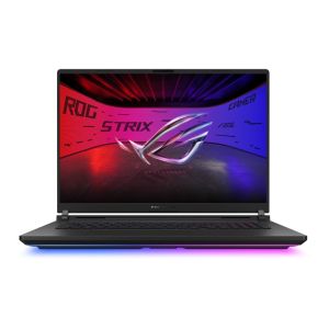 Лаптоп Asus Strix G18 G835LX-SA124X, INTEL ARL HX Ultra 9, 18.0  WQXGA (2560X1600)16:10,Bend+1200nits (HDR)(2000 zone,AG, 240 Hz,DDR5 64GB ( 32GB DDR5-5600 SO-DIMM *2 ) ,2TB G4, RTX5090  24GB,Wi-Fi 7 ,Backlit Keyboard Per-Key RGB, Windows 11 Pro,Off Black