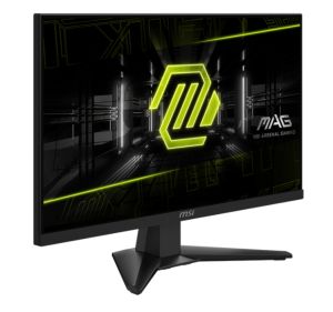 Монитор MSI MAG 244F, 23.8", 0.5ms, 200Hz, Rapid IPS, 1920x1080 (FHD), 16:9, AMD FreeSync Premium, 96% DCI-P3, AG, HDR Ready, 300 nits, 1000:1, DCR 100M:1, DP(1.2a), HDMI 2.0b, Tilt, VESA, Black, 2.9kg