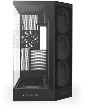 Кутия NZXT H9 Flow RGB Dual-Chamber - Black