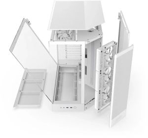 Case NZXT H9 Flow Dual-Chamber - White
