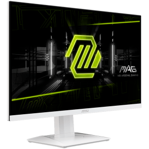 MSI MAG 274QRFW Gaming Monitor, 27" 180Hz, WQHD (2560x1440) 16:9, Rapid IPS Anti-glare, 1ms, 400nits, 1000:1, 178/178, AMD FreeSync, DisplayHDR 400, Adjustable Stand, 1x DP, 2x HDMI, 1x Headphone out, White, 3Y Warranty