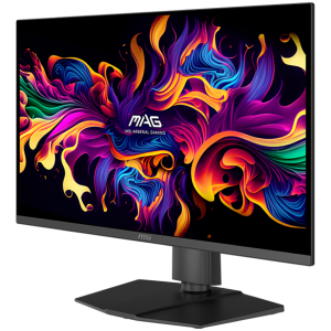 MSI MAG 271QP QD-OLED X24 Gaming Monitor, 26.5" 240Hz, WQHD (2560x1440) 16:9, QD-OLED, 0.03ms, 250nits, 1500000:1, 178/178, Adaptive Sync, Adjustable Stand, 1x DP, 2x HDMI, 1x Type-C, 1x Headphone out, 3Y Warranty