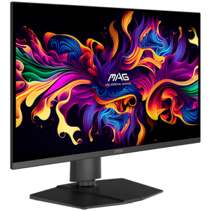 MSI MAG 271QP QD-OLED X24 Gaming Monitor, 26.5" 240Hz, WQHD (2560x1440) 16:9, QD-OLED, 0.03ms, 250nits, 1500000:1, 178/178, Adaptive Sync, Adjustable Stand, 1x DP, 2x HDMI, 1x Type-C, 1x Headphone out, 3Y Warranty