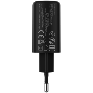 CANYON charger OnCharge 200 20W 1xPD 1xQC EU Black