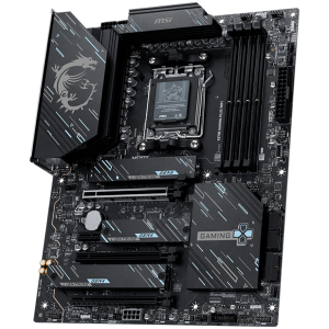 MSI X870E GAMING PLUS WIFI, ATX, Socket AM5, 4x DDR5 Dual Channel DDR5 up to 8200(OC)MHz, 3x PCIe x16 slot, 3x M.2 slot, 4x USB 2.0, 2x USB 5Gbps, 2x USB 10Gbps, 1x 20Gbps Type-C, 1x 40Gbps Type-C, HDMI, 7.1 HD Audio, 5G LAN, WiFI 7, BT, 3Y