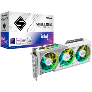 ASROCK Intel Arc B580 Steel Legend OC 12GB GDDR6 192-bit HDMI 3x DP